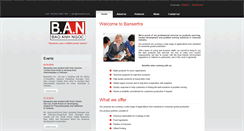 Desktop Screenshot of bansertra.com