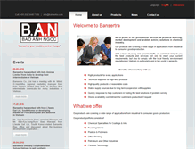 Tablet Screenshot of bansertra.com